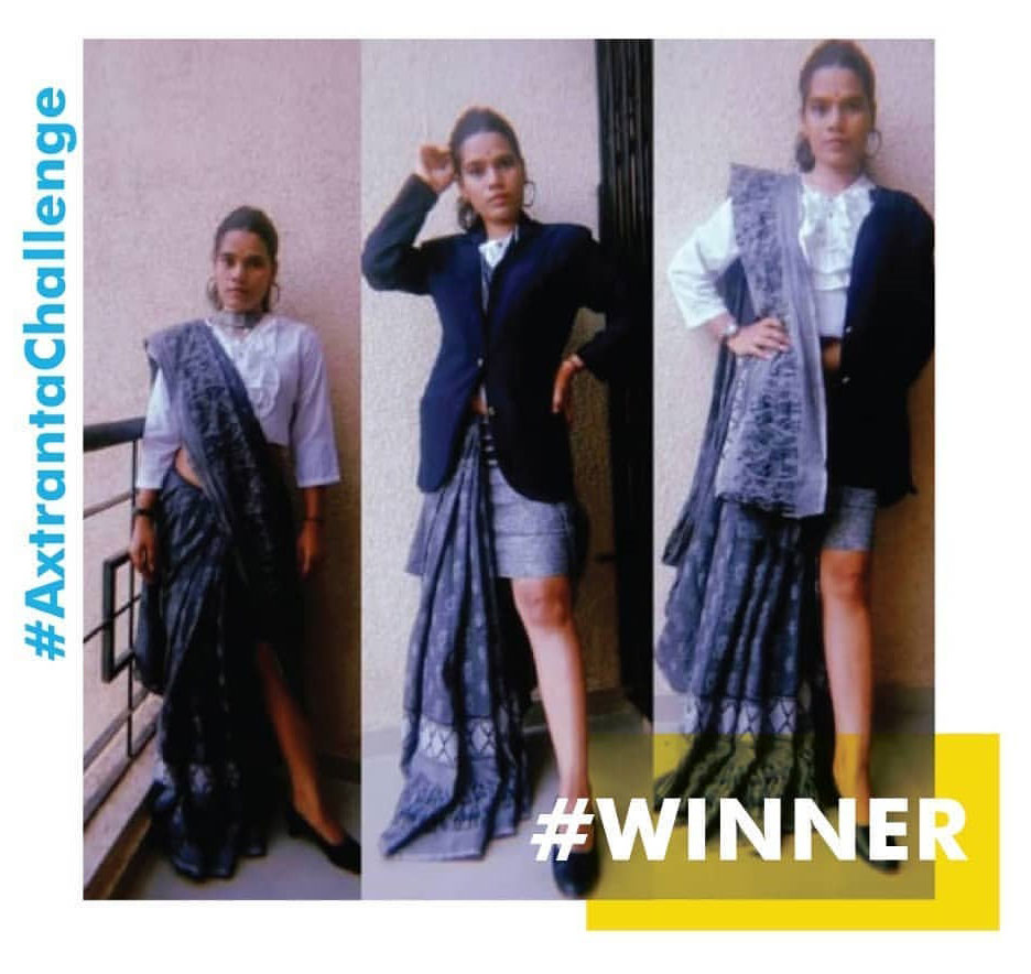 2020 Fashion 'Chandi Gupta'won the Online Design Challenge by Axtract & Speranta